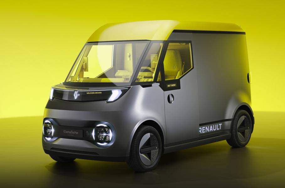 Renault Estafette: развозной фургончик из недалекого будущего