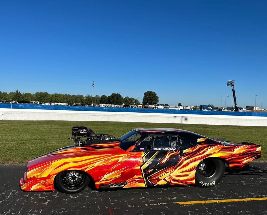 Россиянин вышел в четвертьфинал на этапе главной американской серии по дрэг-рейсингу