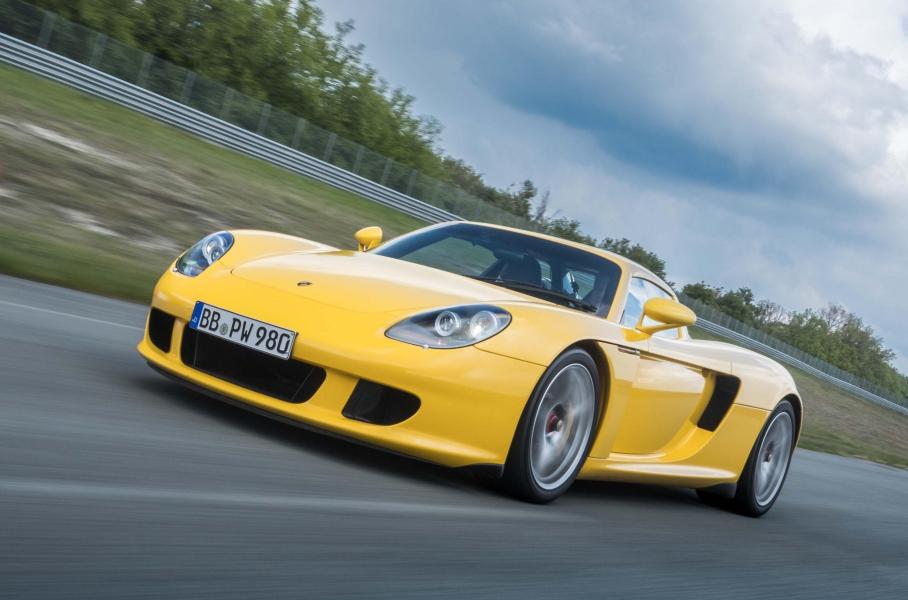 Porsche Carrera GT получил новые шины