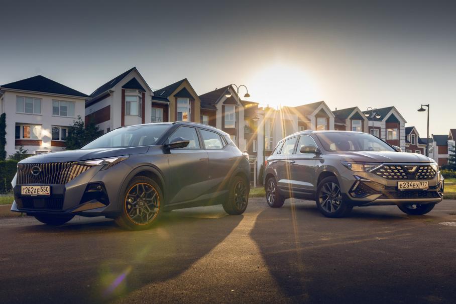 Даже выбор модного окраса «подъезд грей» не придаёт Джетте харизмы, а наоборот — лишь усиливает тоскливое ощущение от дизайна. Особенно когда рядом находится GAC GS3 в эффектной тёмно-графитовой матовой краске