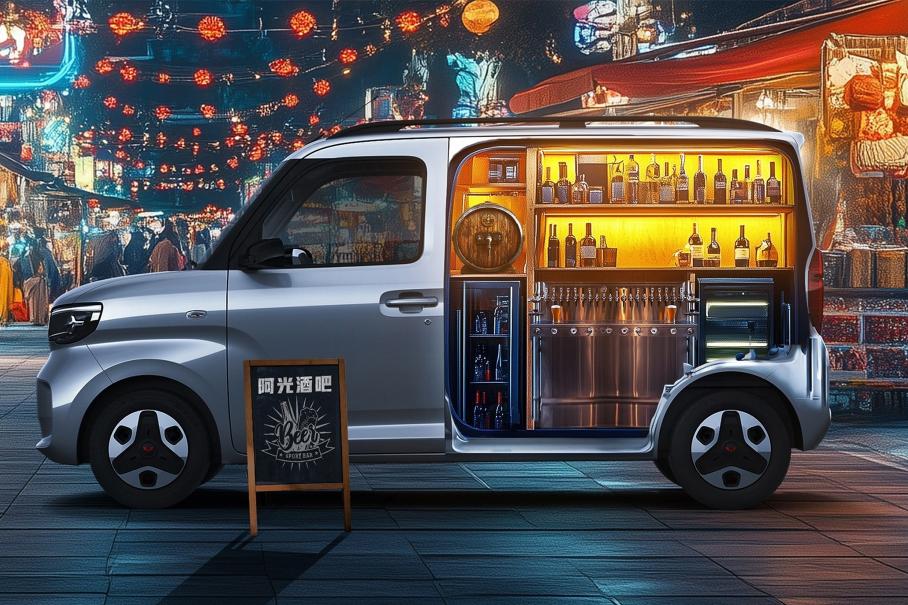 В Китае появится электрический фургон-трансформер размером меньше Lada Niva Legend