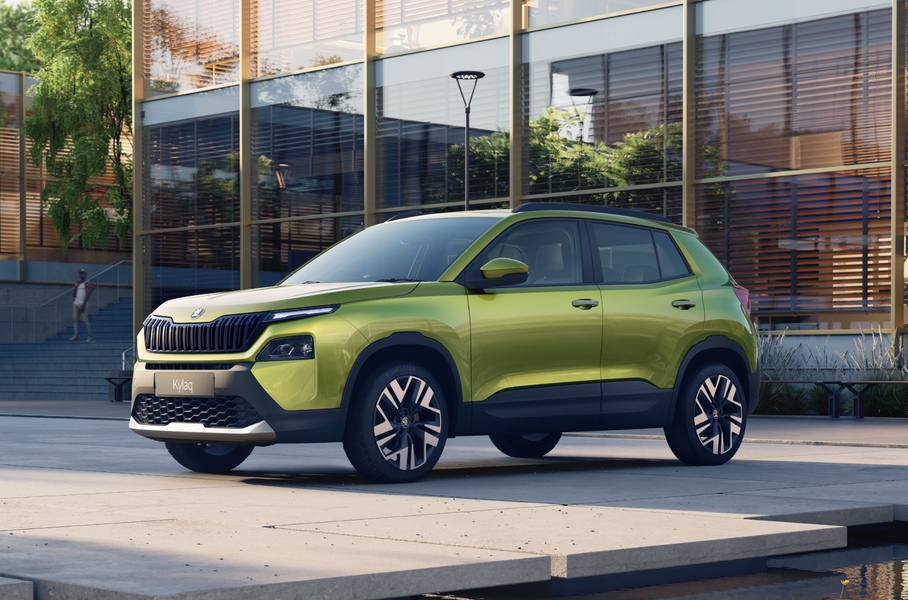 Skoda рассекретила дешевый кроссовер Kylaq