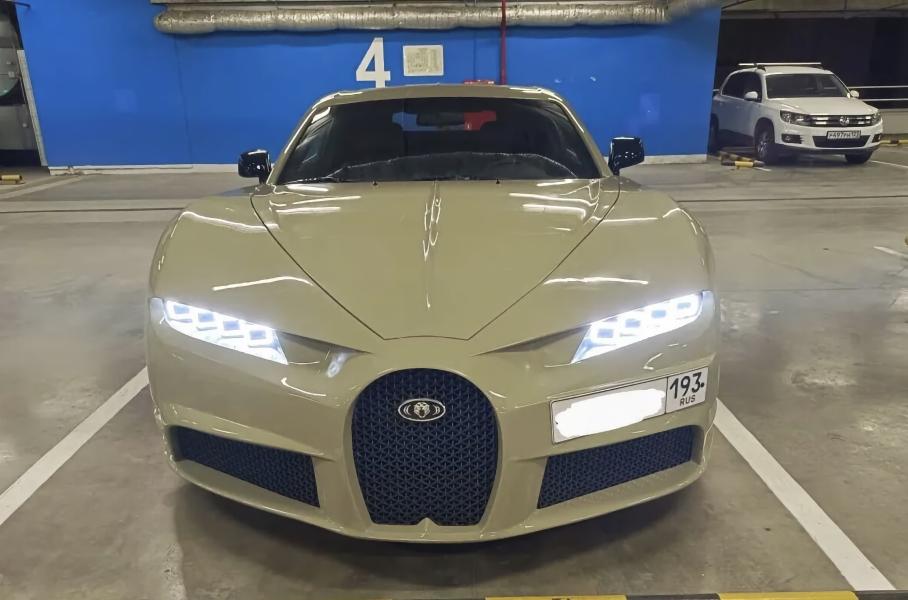 В Краснодаре продают набор для «переделки» любого автомобиля в Bugatti Chiron