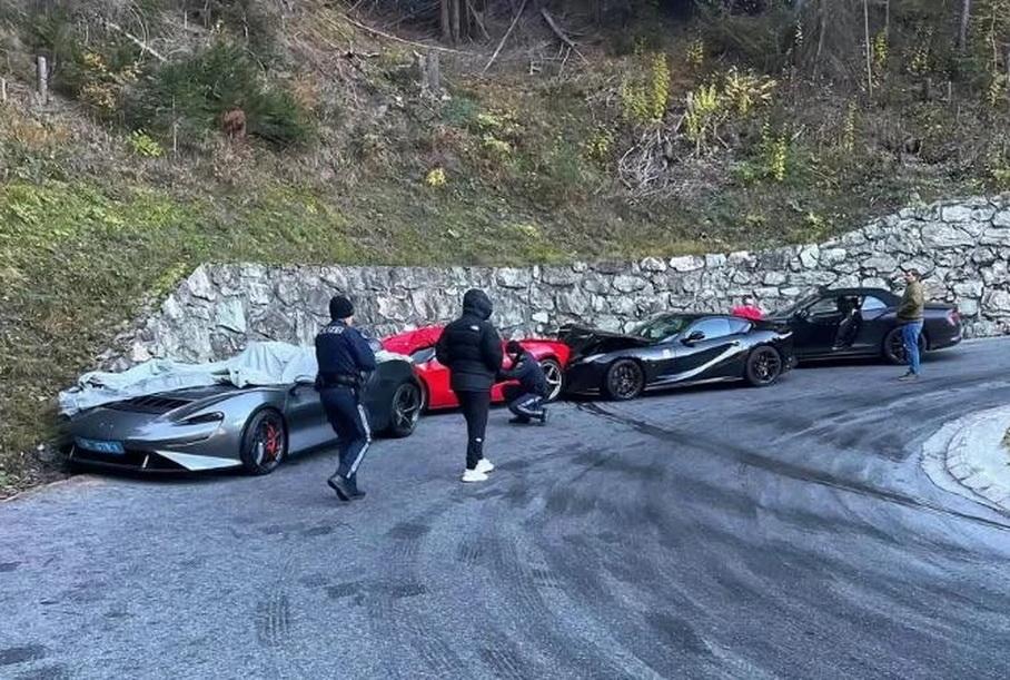 В Австрии произошла авария с суперкарами за 7,5 миллиона долларов