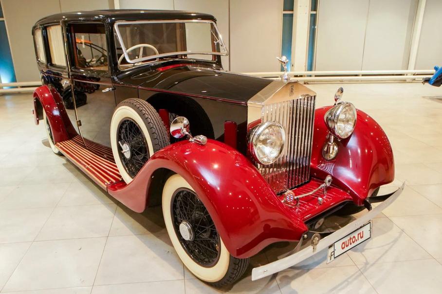 90-летний Rolls-Royce без пробега продают в Москве за 37 миллионов рублей