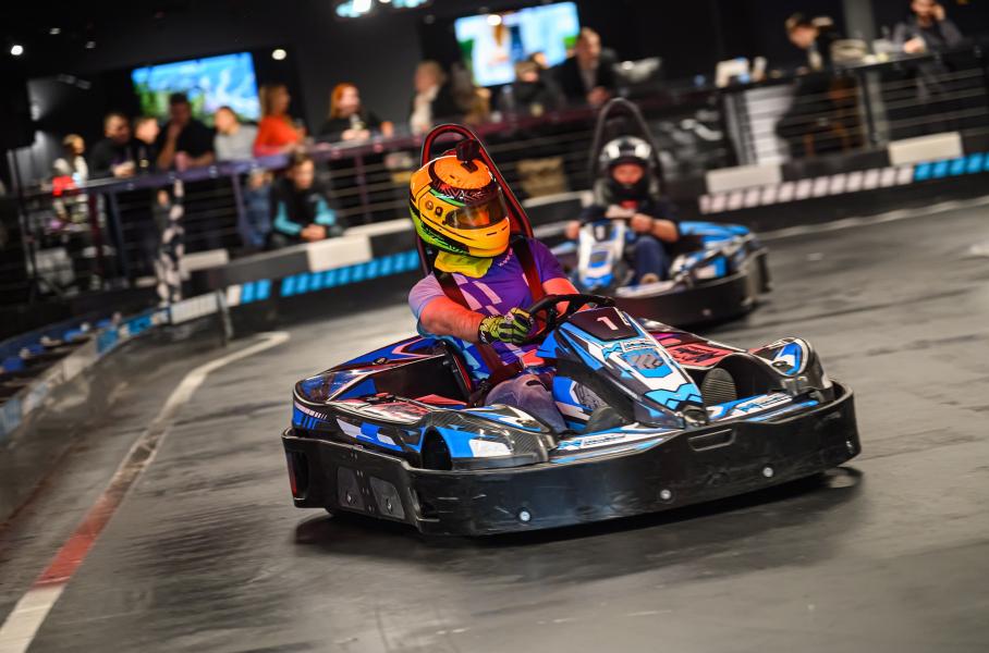 Новый электрокартодром в самом центре Москвы