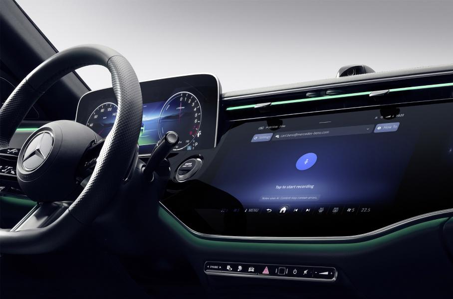 Три миллиона «Мерседесов» получат голосового помощника с ИИ