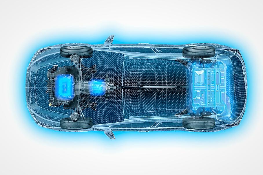 Электрифицированная силовая установка японской версии Subaru Crosstrek Hybrid