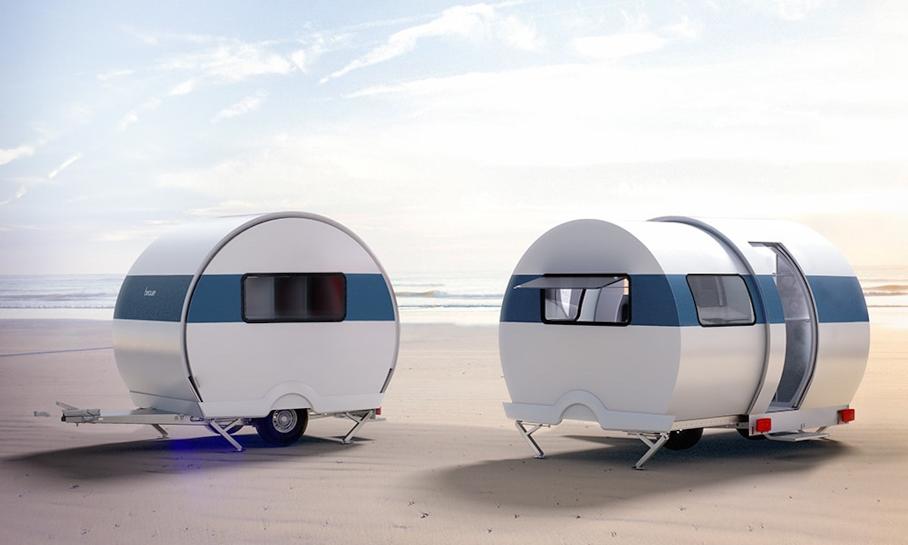 Посмотрите на компактный кемпер, который удваивается в размере одним движением руки