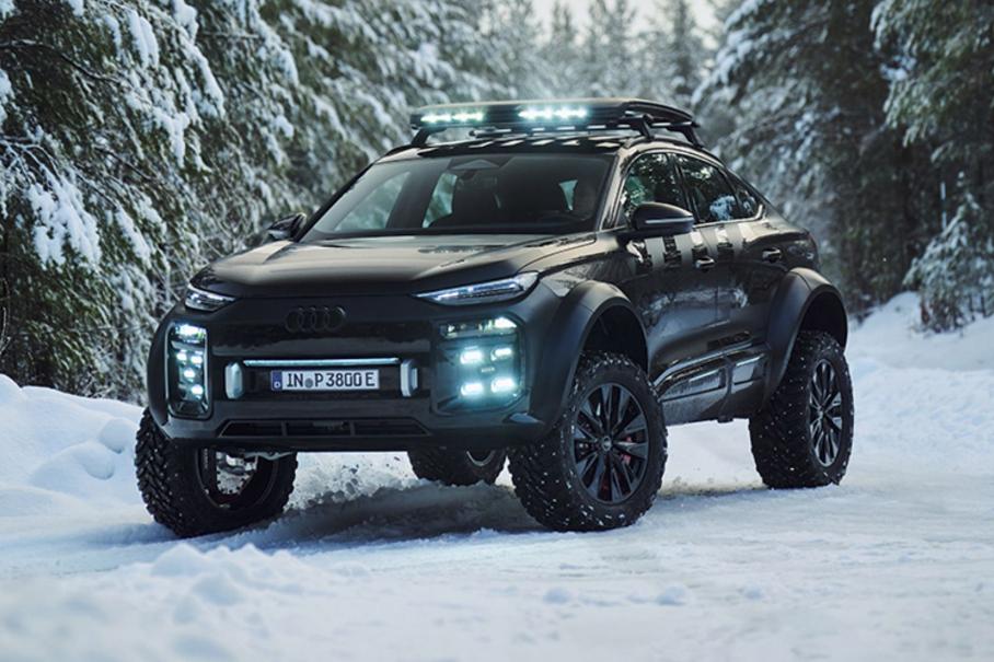 Audi работает над экстремальным внедорожником на базе Q6 Sportback e-tron