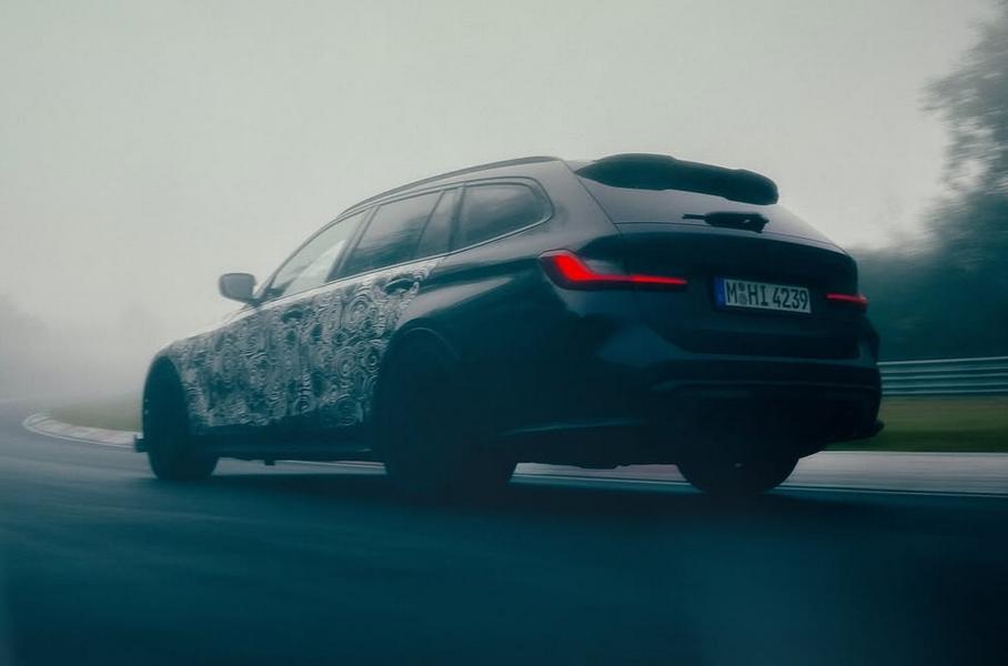 BMW впервые показала хардкорный универсал M3 CS