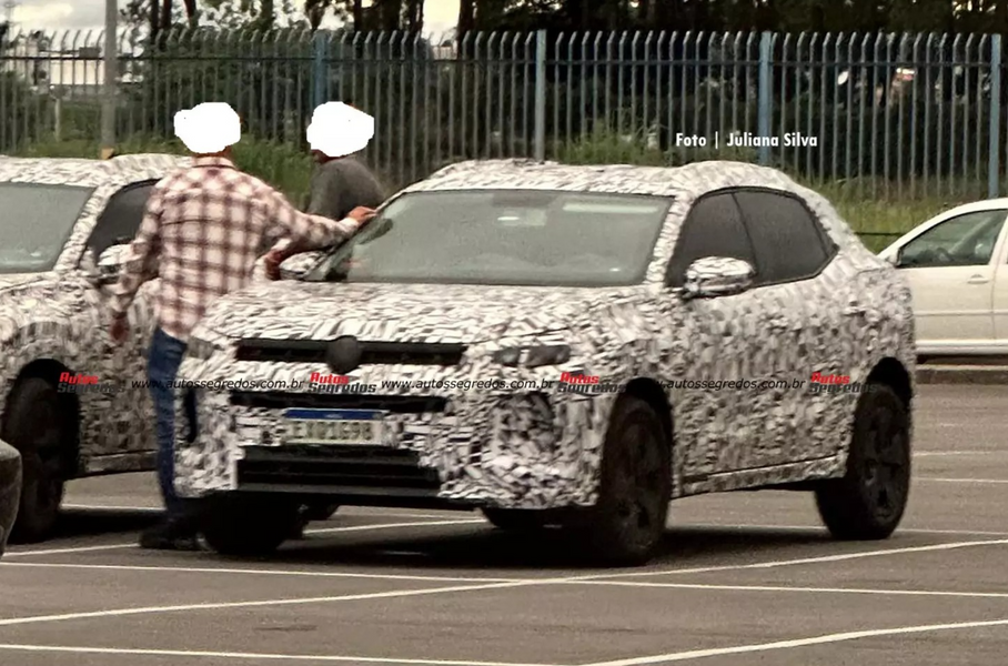 Шпионский снимок с тестов Volkswagen Tera