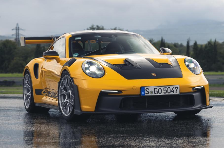 Porsche 911 GT3 RS получил особые дождевые шины