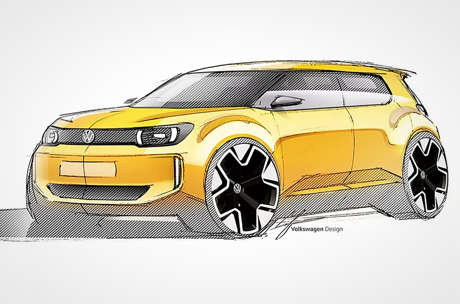 Volkswagen раскрыл внешность самого дешевого электрокара