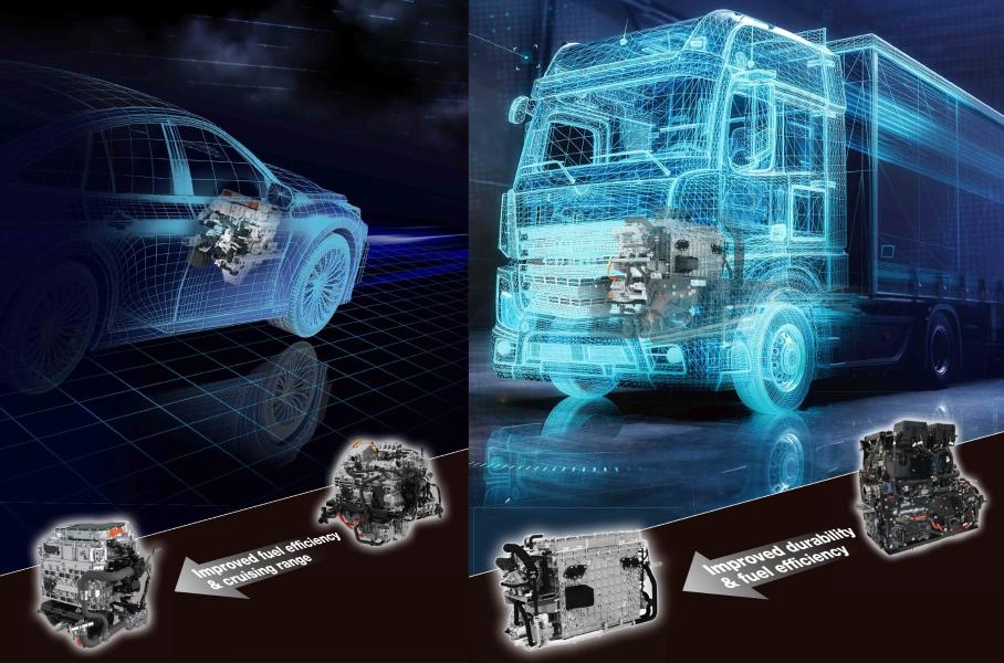 Toyota разработала новую силовую установку на водороде