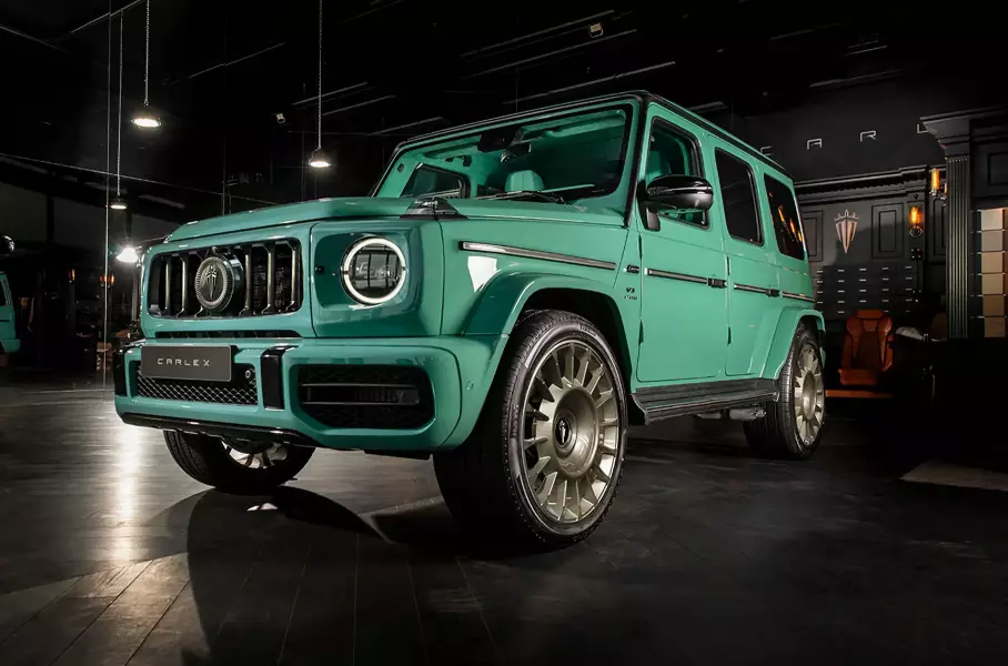 Carlex Design показал очень зелёный Mercedes-AMG G 63