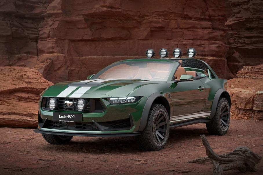 В Германии разработали Ford Mustang по мотивам машины из фильма «Афера Томаса Крауна»