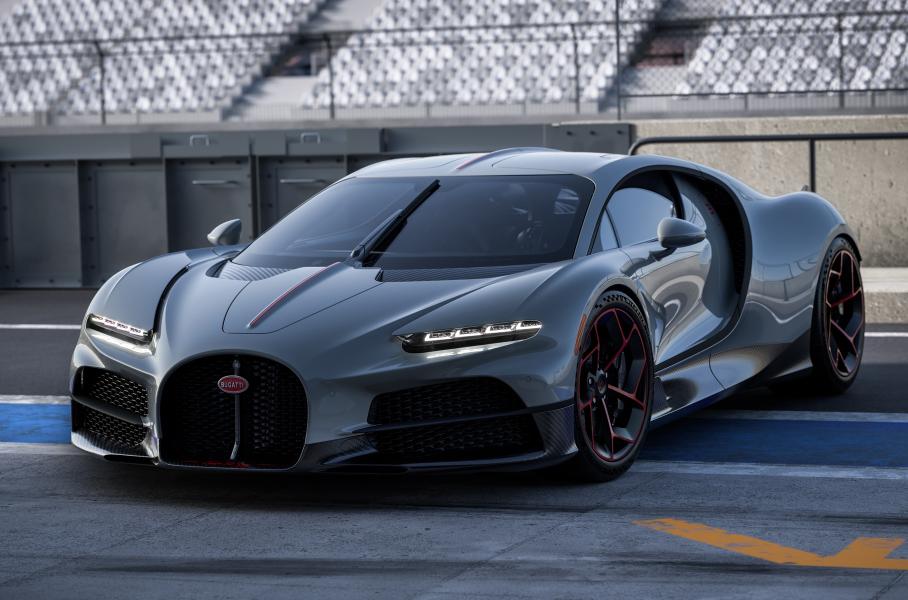 Bugatti Tourbillon обзавелся выхлопной системой с восемью патрубками