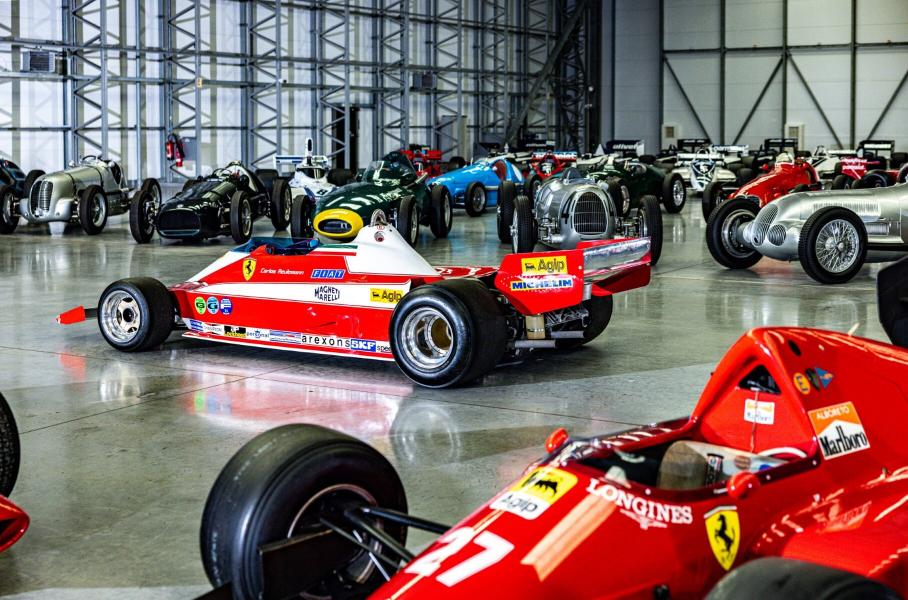 Ferrari 312T3 (шасси 32) — на этой машине Карлос Ройтеманн в 1978 году одержал победу на Гран-При США в Лонг-Бич