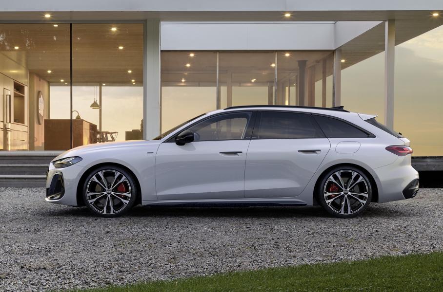 Новый Audi A5 стал мощным гибридом