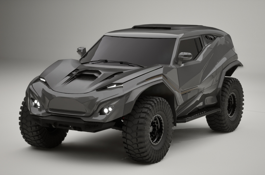 Российский внедорожник Visuva получил новый дизайн до дебюта