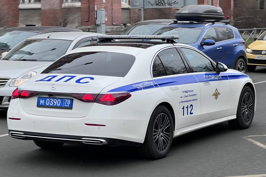 У российской полиции появился мощный «санкционный» Mercedes E-Class