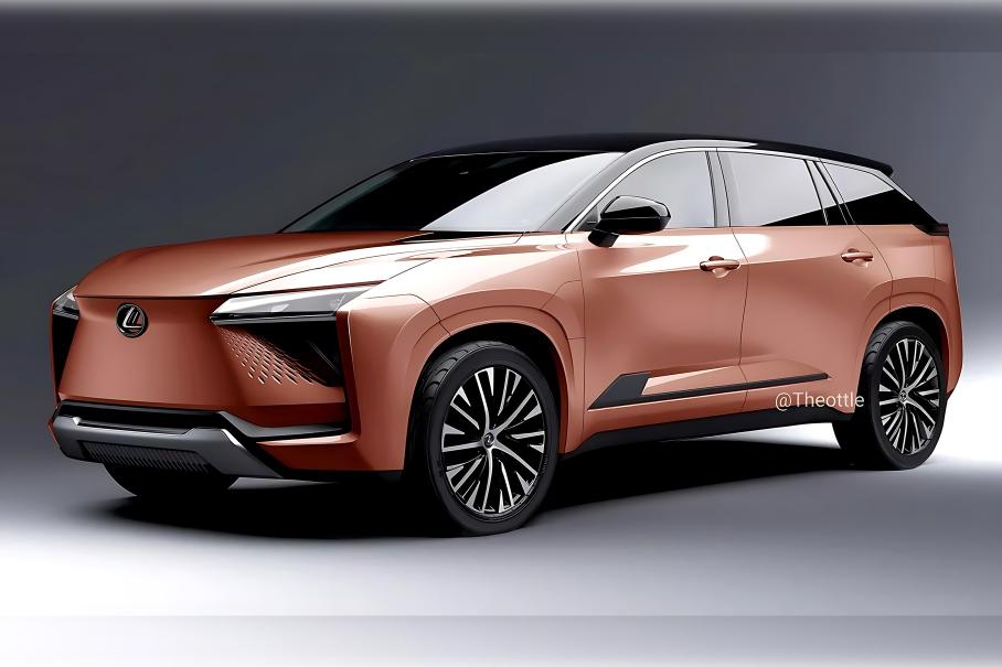 Lexus готовит большой электрический кроссовер с тремя рядами сидений