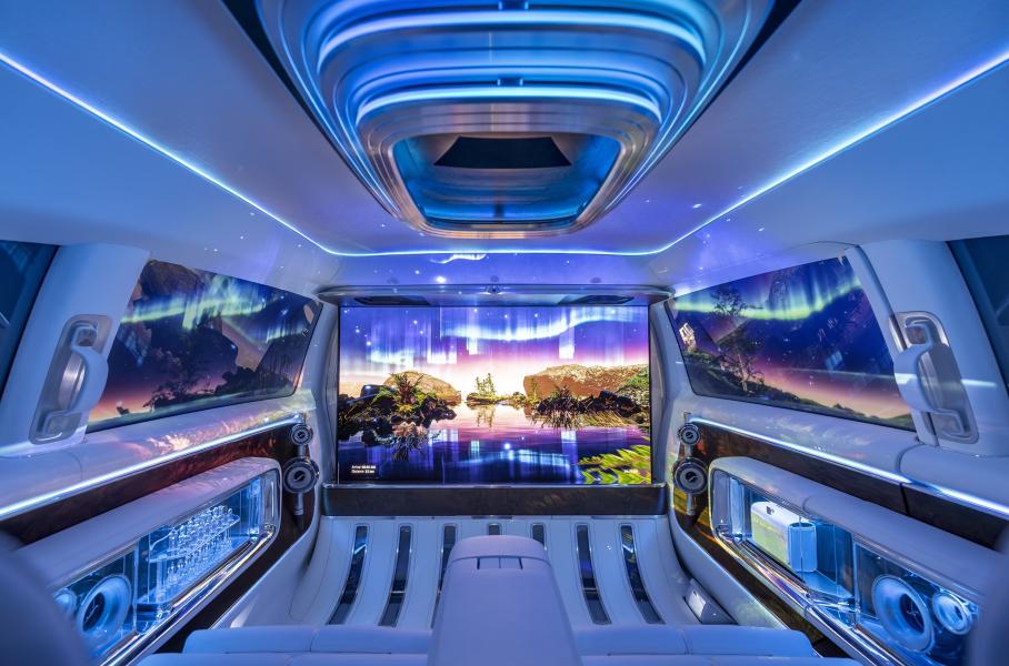 Mercedes‑Benz представил ультрароскошный минивэн Vision V