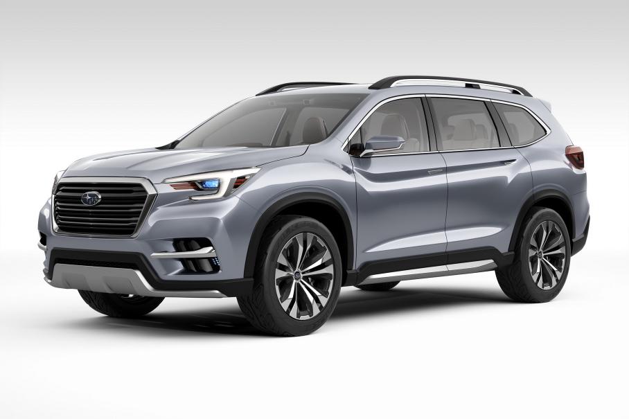 Subaru приблизила к серии новый большой кроссовер