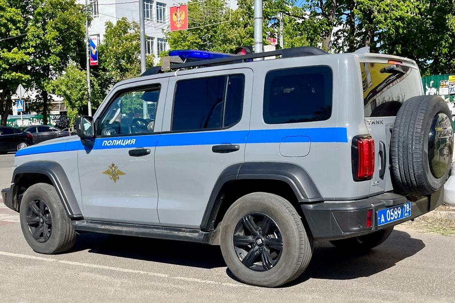 Фотофакт: российская полиция закупила внедорожники Tank 300
