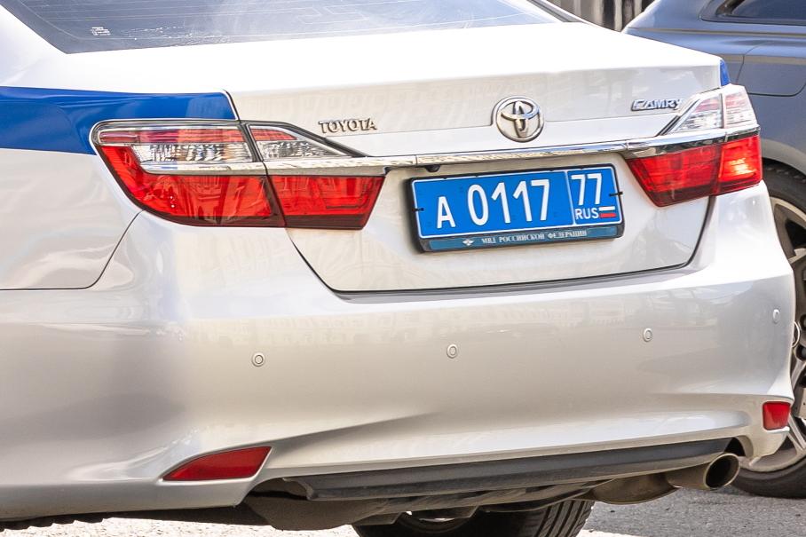 Крупным планом: новый формат номеров российской полиции