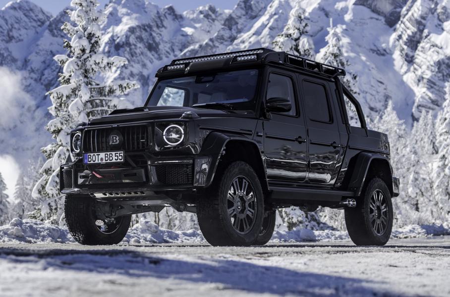 Mercedes-AMG G 63 превратили в пикап с портальными мостами