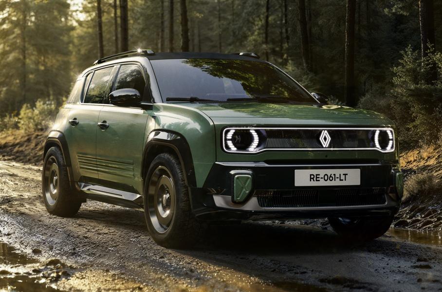 Renault 4 стал полноприводным