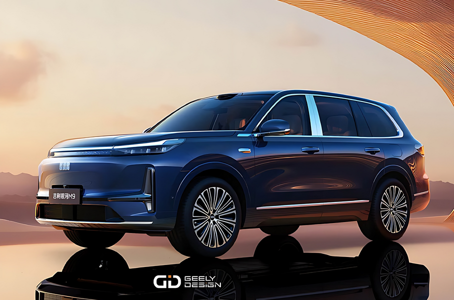 Geely показала 5,2-метрового соперника Li L9