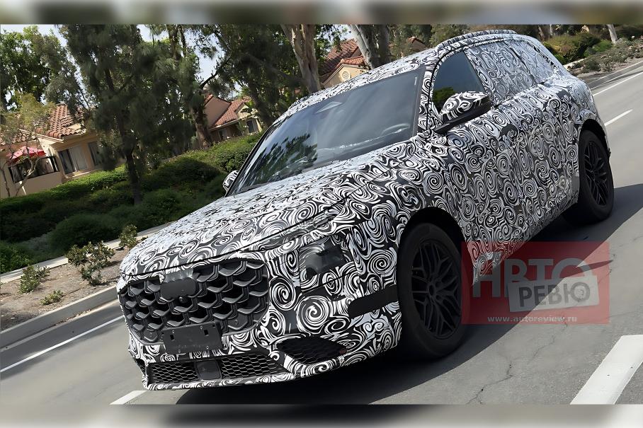 Появились шпионские фотографии нового Audi Q7