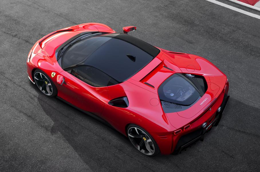 Представлен 1000-сильный гибрид Ferrari SF90 Stradale