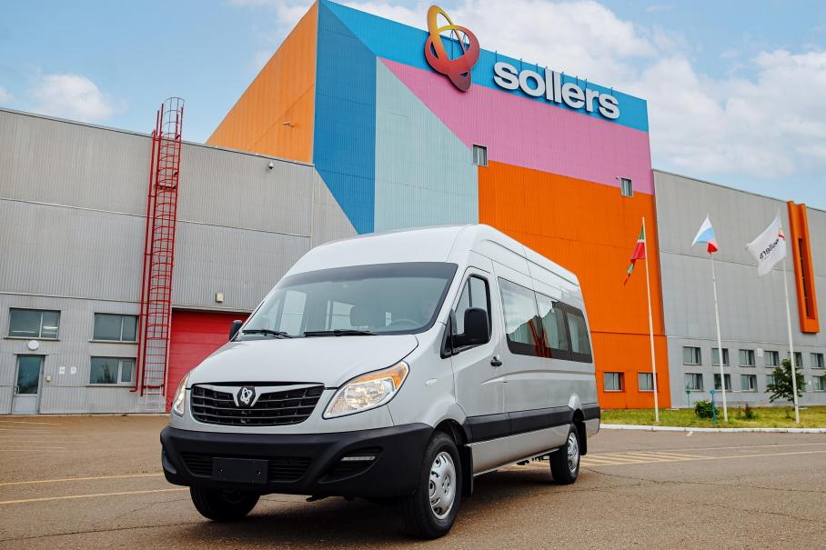 В России существенно подорожали фургоны и грузовички Sollers Atlant