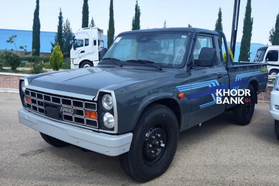Иранский пикап Zamyad из 1970-х обрел современные системы безопасности
