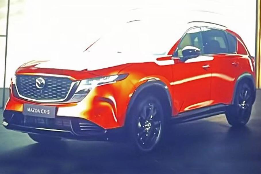 Фотография новой Mazda CX-5 уже «утекла» в Интернет
