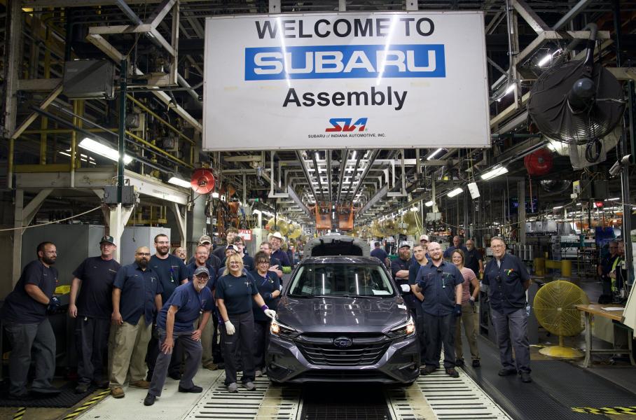 Subaru завершила производство седана Legacy