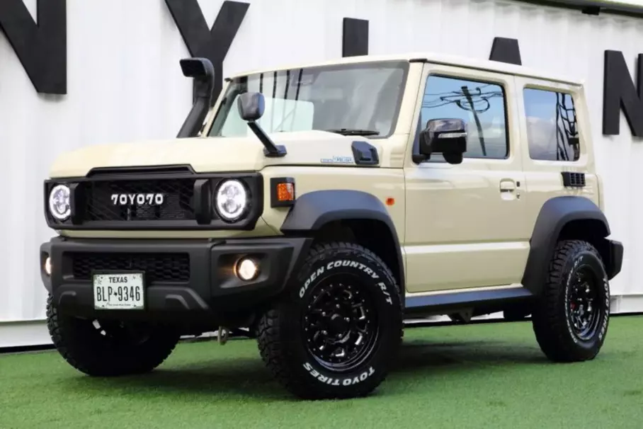 Придуман легкий способ превратить Suzuki Jimny в Toyota Land Cruiser
