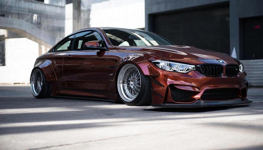 Тюнинг BMW вид спереди