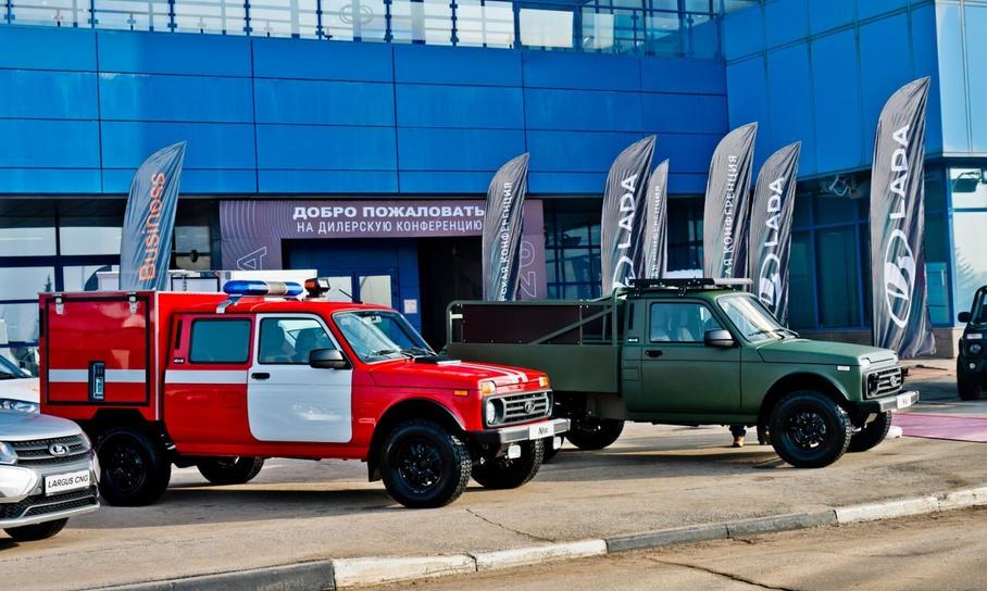 Грузовая Lada Niva