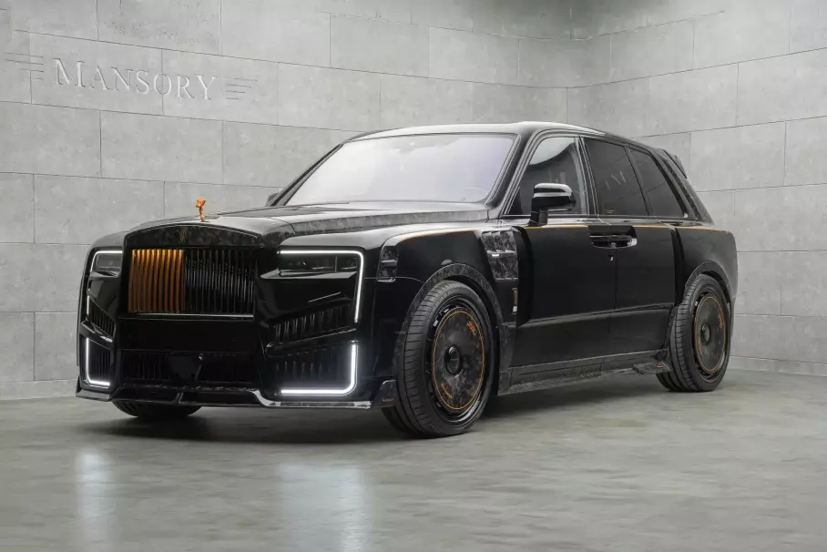 Тюнингованный Rolls-Royce Cullinan