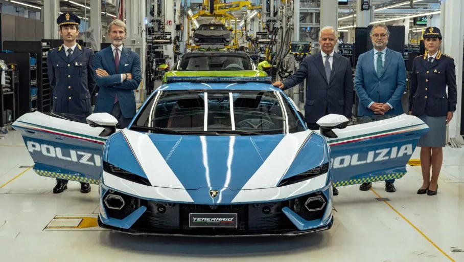 Lamborghini Temerario Polizia