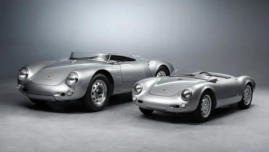 Porsche 550 Spyder и его уменьшенная копия