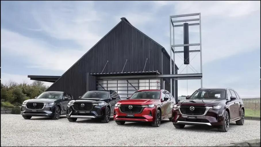 Кроссоверы Mazda CX-60, CX-70, CX-80 и CX-90.