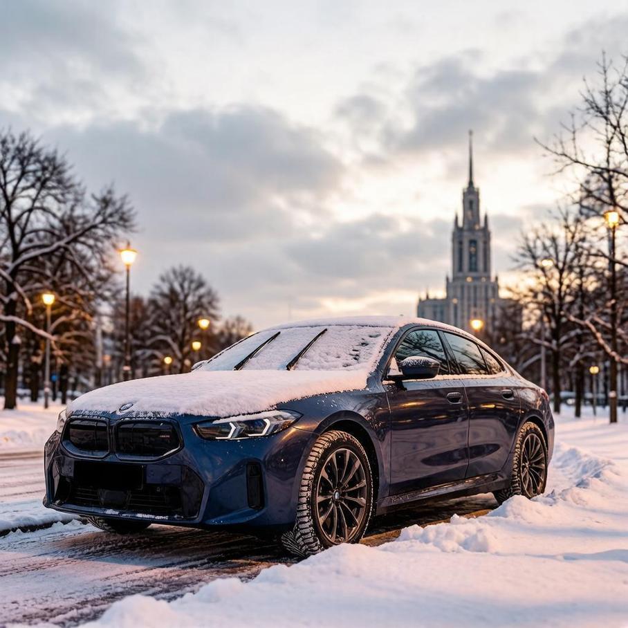 автомобиль зимой